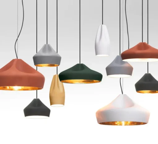 Suspension, Pleat Box 13, blanc, Ø11,5cm, H26cm - Marset