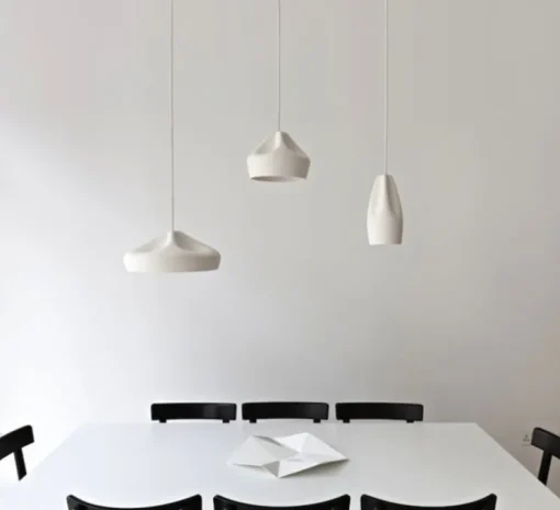 Suspension, Pleat Box 24, blanc, H18cm, Ø21cm - Marset