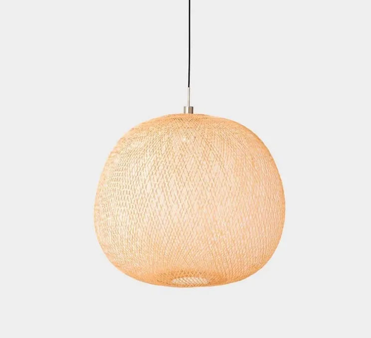 Suspension, Plum M, naturel, Ø55cm, H48cm - Ay Illuminate