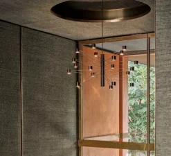 Suspension, Polar 20.1, noir, LED, dim, 2700K, 8800 lm, Ø77cm, H42cm - KDLN