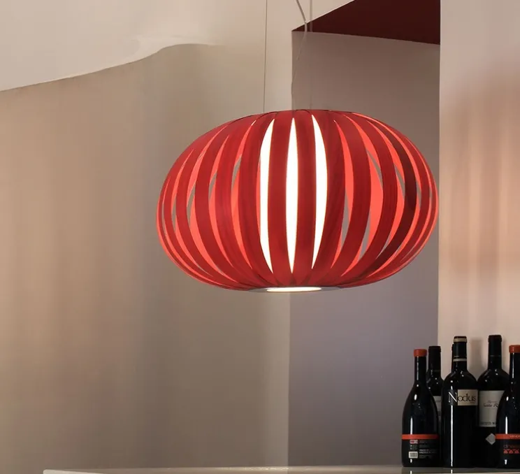 Suspension, Poppy, rouge, Ø63cm - LZF