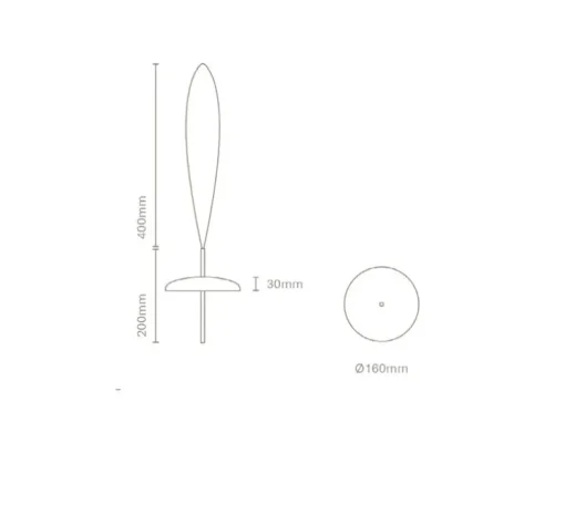 Suspension, Porte strap, jaune miel, IP43, LED, dim, 2300-2700-3000K, 500 lm, Ø16cm, H20cm - Nexia