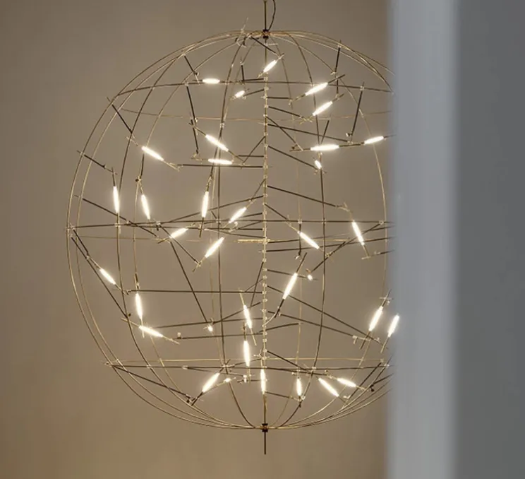 Suspension, Pota 50 S, or, LED, 2700K, Ø50cm - Catellani & Smith