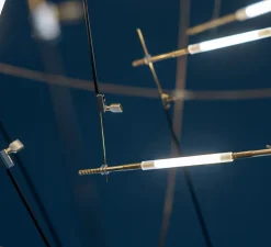 Suspension, Pota 50 S, or, LED, 2700K, Ø50cm - Catellani & Smith