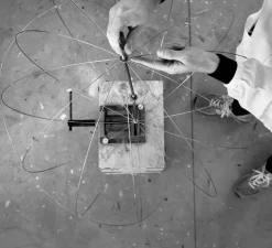 Suspension, Pota 50 S, or, LED, 2700K, Ø50cm - Catellani & Smith