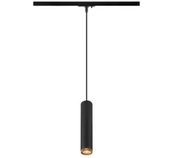 Suspension pour rail, GRIP! L, noir & or, Ø5,7cm, H31,5cm - SLV