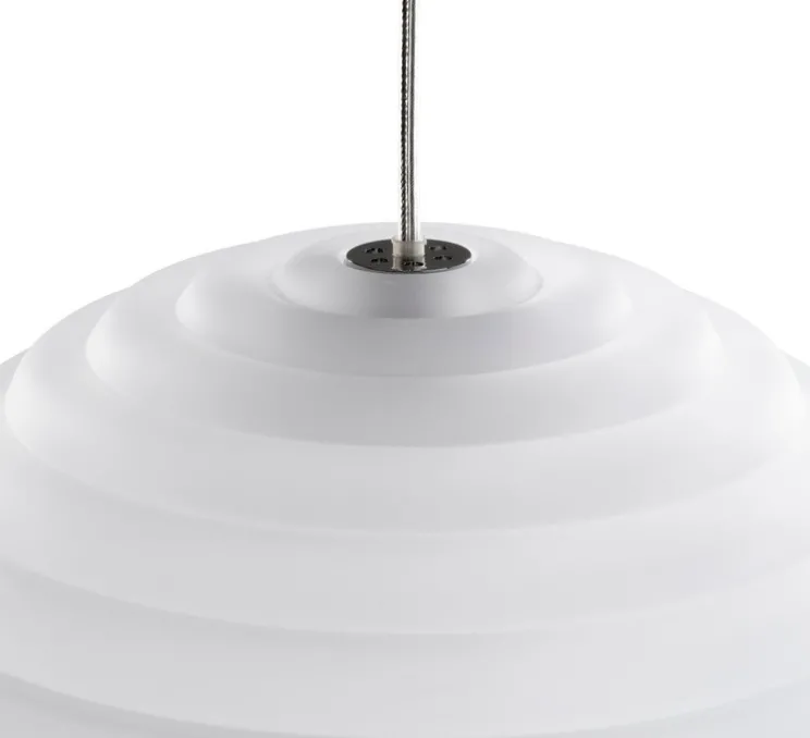 Suspension, Press Frosted Large, verre givré, IP55, LED, 2700K, Ø30cm - Tom Dixon