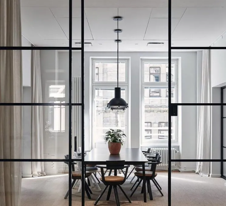 Suspension, Projecteur 365, bleu, Ø37cm, H38cm - Nemo Lighting