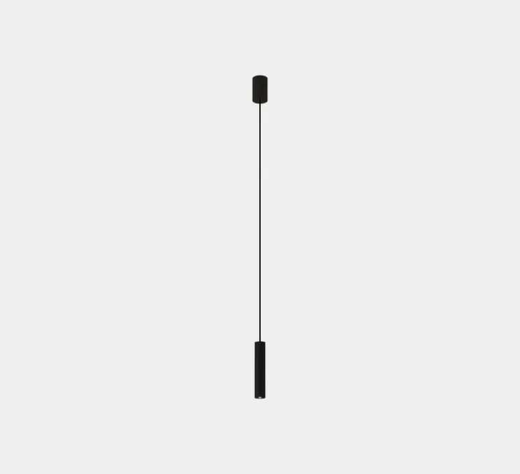 Suspension, Prolix , noir, LED, dim, 2700k, 217 lm, Ø20cm, H3,8cm - LEDs C4