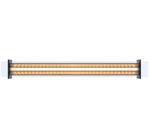 Suspension, Quadratube P2, cuivre, LED, dim, 2700K, 1560 lm, L131,6cm, H12,2cm - Sammode