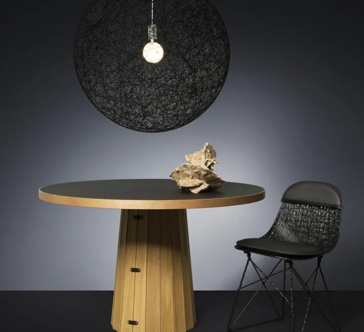 Suspension, Random Light II, Medium, noir, LED,2700k, 800lm, Ø80cm - Moooi