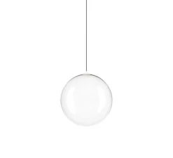 Suspension, Random solo 14 sans rosace, transparent, LED, dim, 3000K, 160 lm, Ø14cm, H14,7cm - Lodes