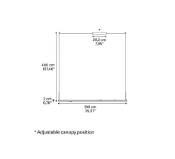 Suspension, Random Stick Short, gris fumé, cristal et chrome, tube laiton, LED, dim, 2700K, 1500 lm, L100cm, H2cm - Lodes