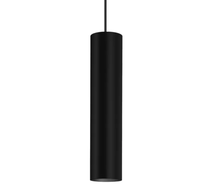 Suspension, Ray 3.0 LED, sans rosace, noir, LED, dim, 3000K, 425 lm, Ø6,7cm, H30cm - Wever&Ducré