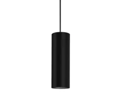 Suspension, Ray ceiling suspended 2.0, noir, LED, 3000K, 420lm, Ø6,7cm, H20cm - Wever&Ducré