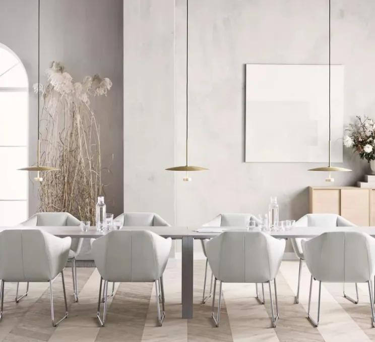 Suspension, Reflection, laiton, 2700K, 732lm, L40cm, H36,5 cm - Bolia