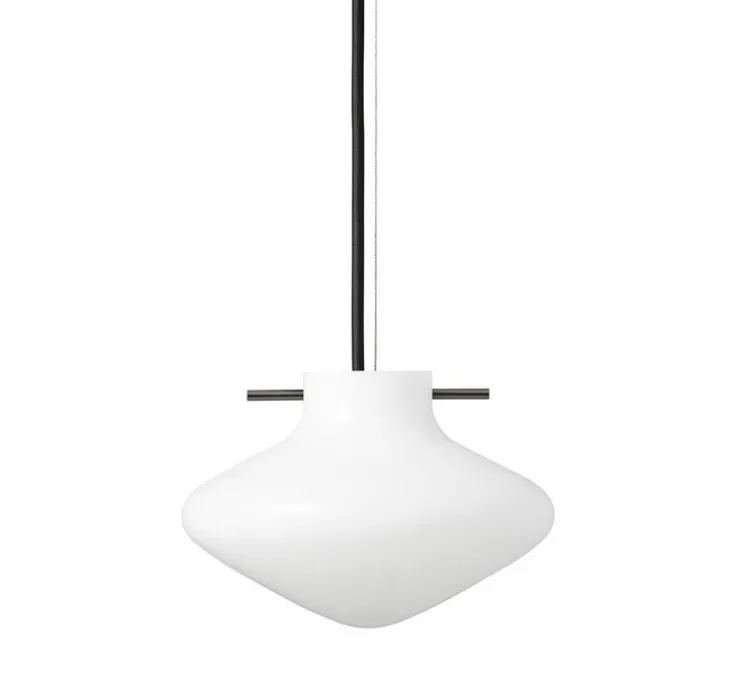 Suspension, Repose 175, blanc & noir, Ø17,5cm, H11,8cm - lyfa