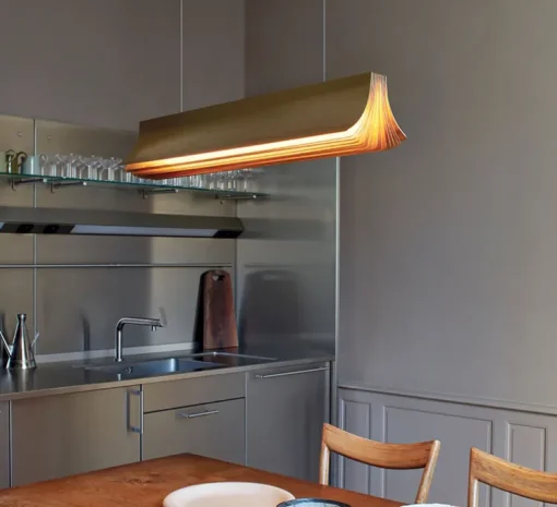 Suspension, Respiro 900, or, 2700K, 3400lm, L90cm, H15cm - DCW éditions