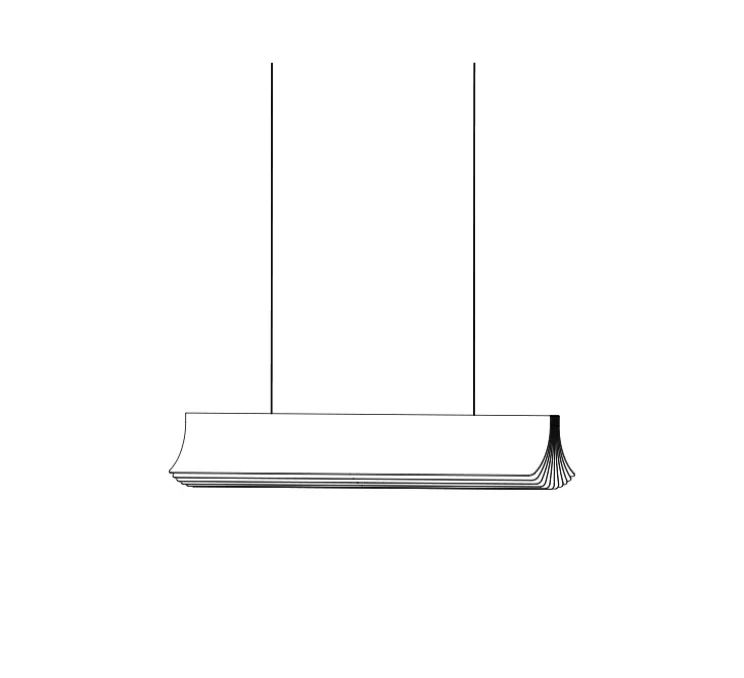 Suspension, Respiro 900, or, 2700K, 3400lm, L90cm, H15cm - DCW éditions
