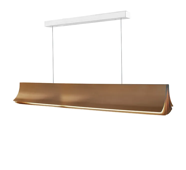 Suspension, Respiro 1200, or, 2700K, 3400lm, L120cm, H15cm - DCW éditions