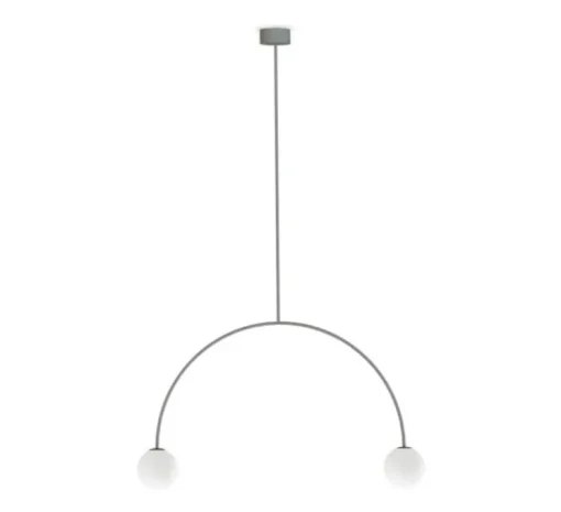 Suspension, Riga 50, vert olive, L50cm, H33cm - Robin
