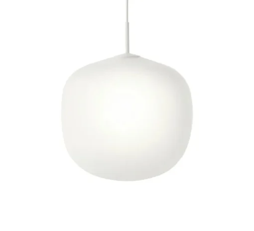 Suspension, Rime, blanc, opalin, Ø45cm, H55,5cm - Muuto