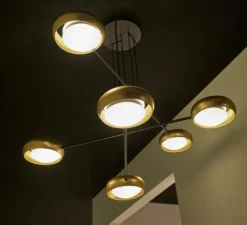 Suspension, Ring S6, or mat, L150cm, H250cm - B.lux