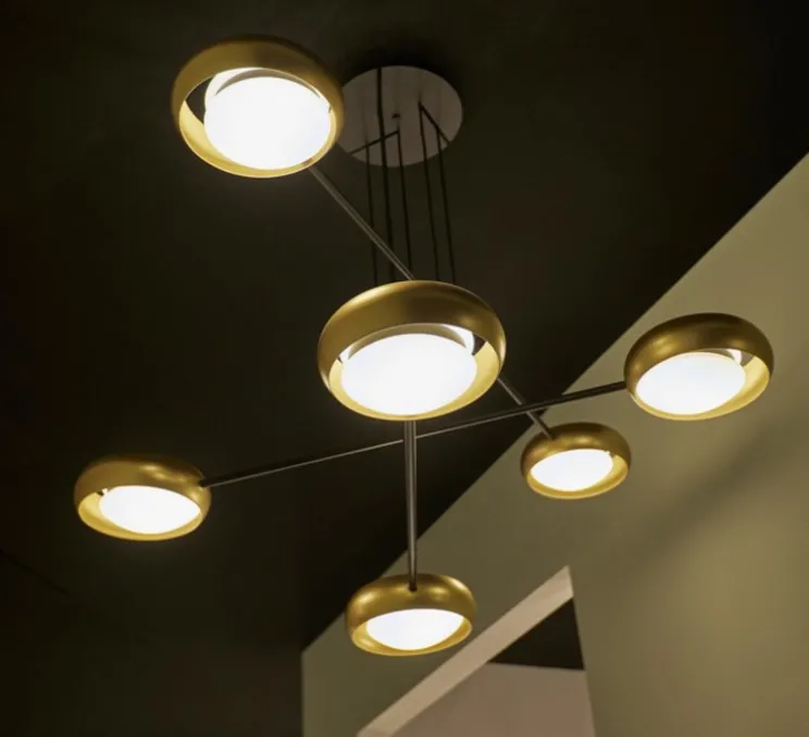 Suspension, Ring S6, or mat, L150cm, H250cm - B.lux