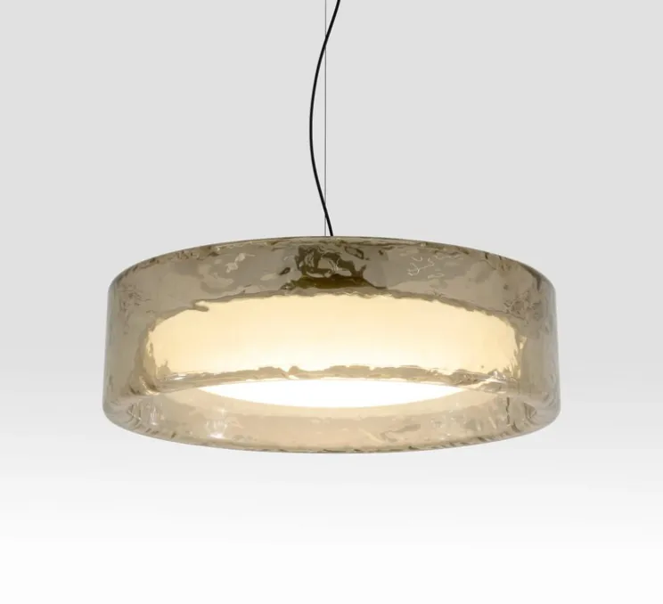 Suspension, Ringo 90, fumé, LED, dim, 2700-3000-4000K, 6250 lm, Ø90cm, H25cm - Marset