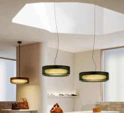 Suspension, Ringo 70, vert, LED, dim, 2700-3000-4000K, 3205 lm, Ø70cm, H21cm - Marset