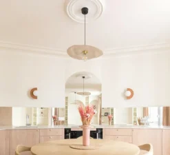 Suspension, Rivage S, naturel, Ø58cm, H6cm - Market Set