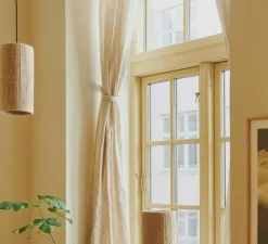 Suspension, Ro, jute, Ø15cm, H30cm - Made by Hand