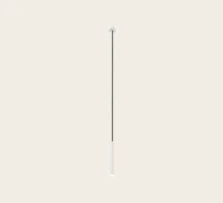 Suspension, Rose 25, blanc mat, Ø4cm, H25cm - Robin