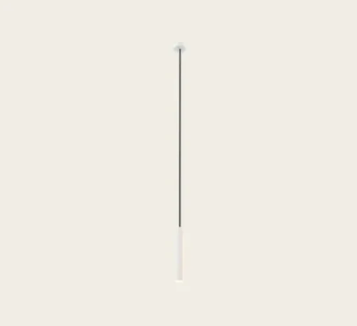 Suspension, Rose 25, blanc mat, Ø4cm, H25cm - Robin