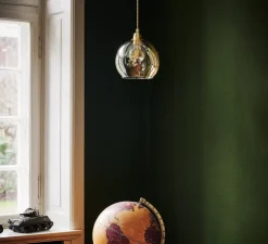 Suspension, Rowan 15,5, caméléon or, Ø15,5cm, H15,5cm - Ebb and Flow