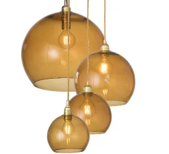 Suspension, Rowan 15,5, toast, Ø15,5cm, H15,5cm - Ebb and Flow