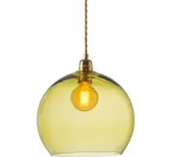 Suspension, Rowan, vert olive, Ø28cm - Ebb and Flow