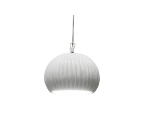 Suspension, SAHARA, blanc, Ø23cm, H17cm- KARMAN