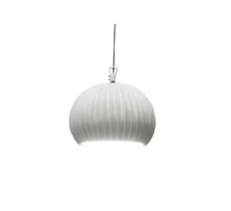 Suspension, SAHARA, blanc, Ø23cm, H17cm- KARMAN