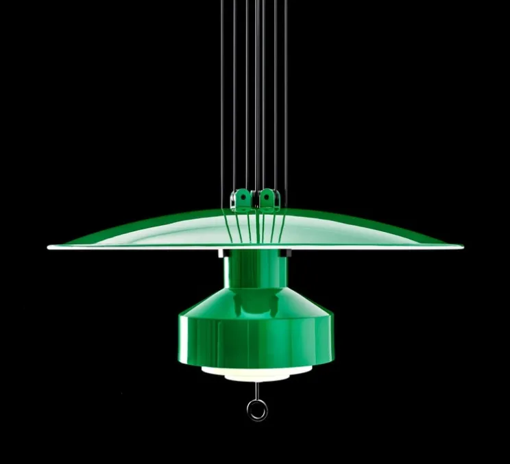 Suspension, Saliscendi , vert, Ø63cm, H120cm - Stilnovo