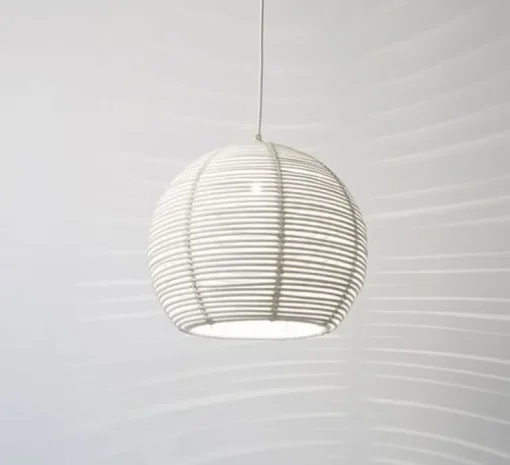 Suspension, Sangha 40, blanc, Ø40cm, H31cm - Dark