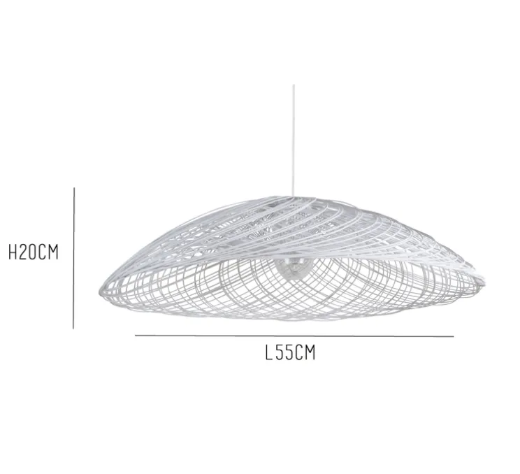 Suspension, Satelise S, blanc, Ø55cm, H20cm - Forestier
