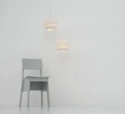 Suspension, Scraplights, Moon 14, blanc, Ø36cm, H31cm - Graypants