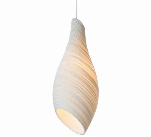 Suspension, Scraplights, Nest32, blanc, Ø32cm, H85cm - Graypants