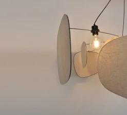 Suspension, Screen 70's 4l XXL, lin bouleau, Ø150cm, H75cm - Market Set