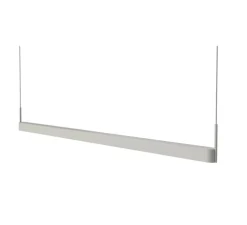 Suspension, Scribe, gris clair mat, LED, 3000K, 117 lm, L170cm, H17cm - Bolia