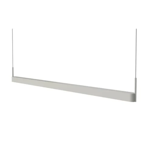 Suspension, Scribe, gris clair mat, LED, 3000K, 117 lm, L170cm, H17cm - Bolia