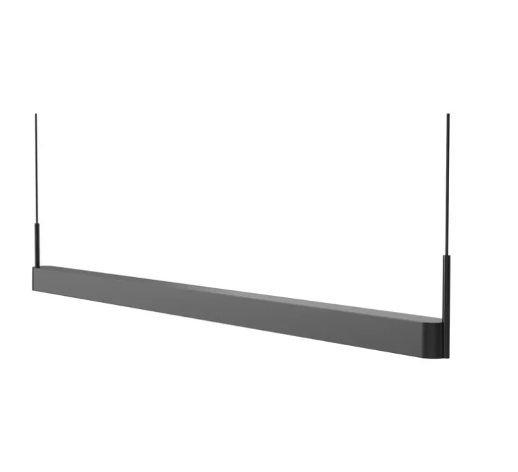 Suspension, Scribe, noir mat, LED, 3000K, 111 lm, L130cm, H17cm - Bolia