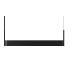 Suspension, Scribe, noir mat, LED, 3000K, 108 lm, L70cm, H17cm - Bolia