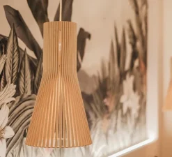 Suspension, Secto 4201, bouleau, 3000K, 1060lm, H45cm - Secto Design